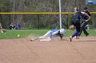Softball vs Emerson  Wheaton College Softball vs Emerson College in game 2 of their doubleheader. - Photo by Keith Nordstrom : Wheaton, Softball
